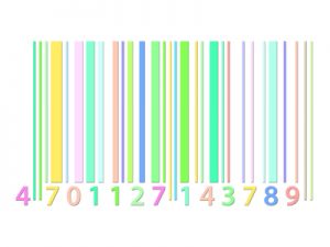 Coloured barcode retail