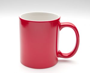coffee cup red