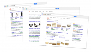 Examples of search marketing in Google
