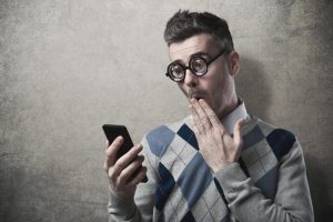 Digital Marketing Mistake Man with Phone