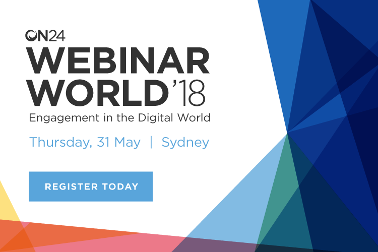 Webinar World Sydney 2018